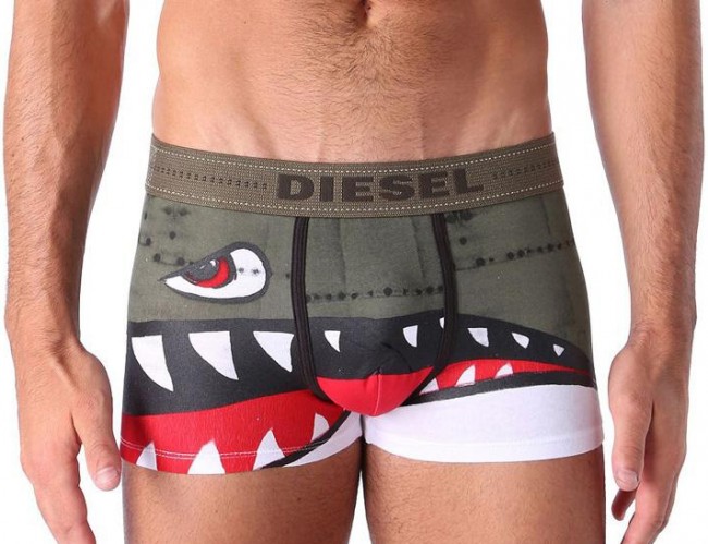 winkel Wrijven lading Diesel Boxershort Damien Print-5 - underwear-store.nl